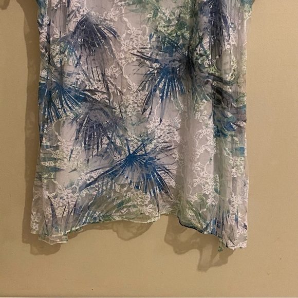 Brittany Black Size 2XL Lace Top Cottagecore Boho Fairy Feminine Flowy Lined - Picture 6 of 9